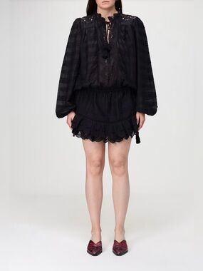 Isabel Marant Etoile Size 36 Preya Black Dress. 🖤⚡️